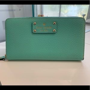 Kate Spade wallet in beautiful Tiffany Blue